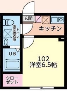 ベリエ相模原 102号室 間取り