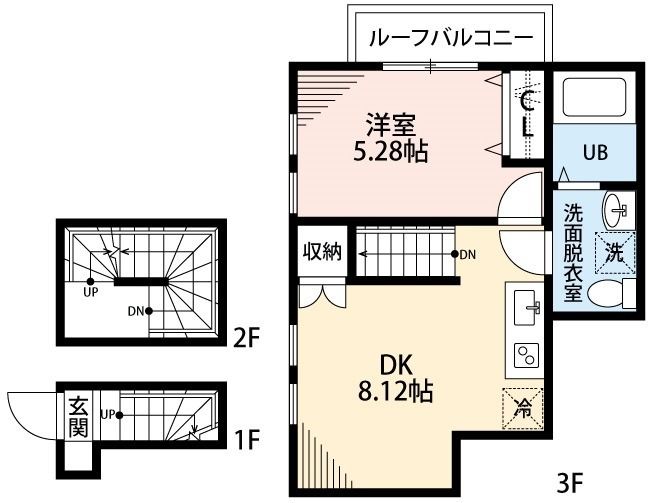ヴィッラホーム弐番館 302号室 間取り