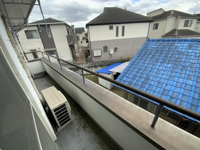 ハイツ７７ ベランダ