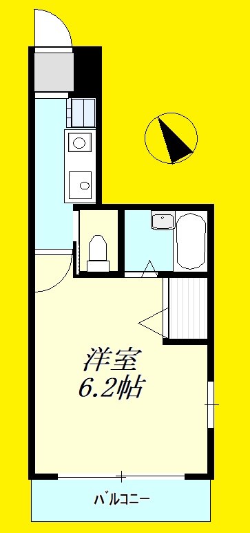 グレイスランド 301号室 間取り