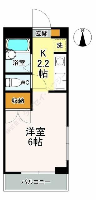 ラ・グレーイノウエ 3号室 間取り