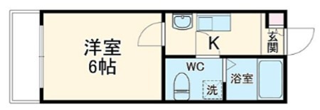 ルシェリア田名塩田 101号室 間取り
