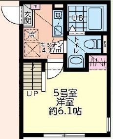 アバーロ橋本 105号室 間取り