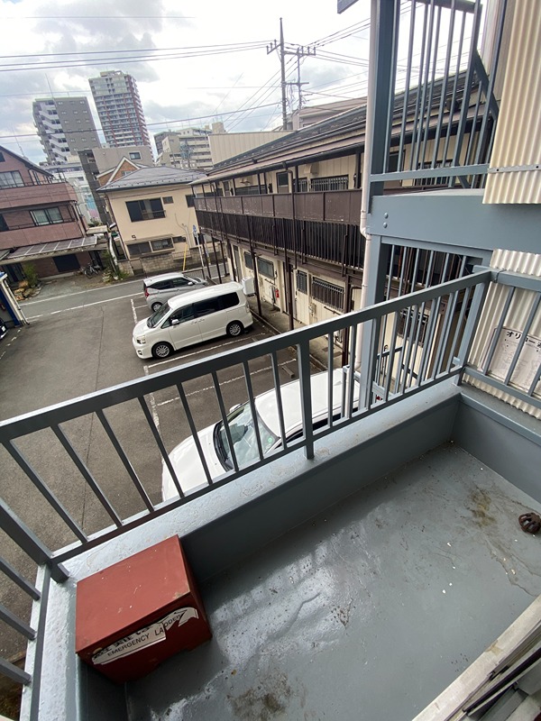 清新本所ハイツ ベランダ
