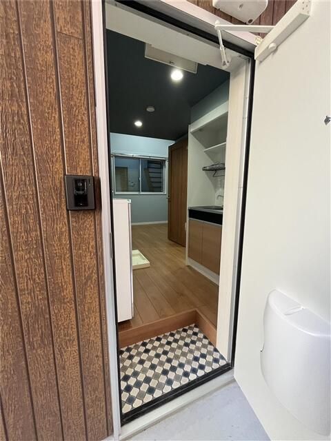 オムニア北里 玄関