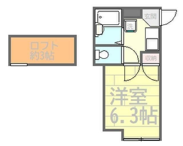 ビラコートK 206号室 間取り