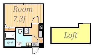 クラリス古淵 202号室 間取り