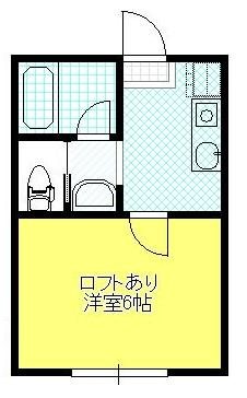 リーガルエステート 201号室 間取り