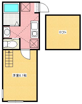 シティハイツ橋本１丁目 203号室 間取り
