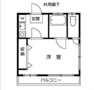 ＫＨマンション 301号室 間取り