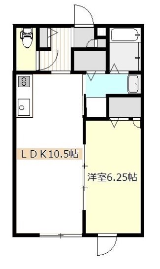 メゾンＮ 202号室 間取り