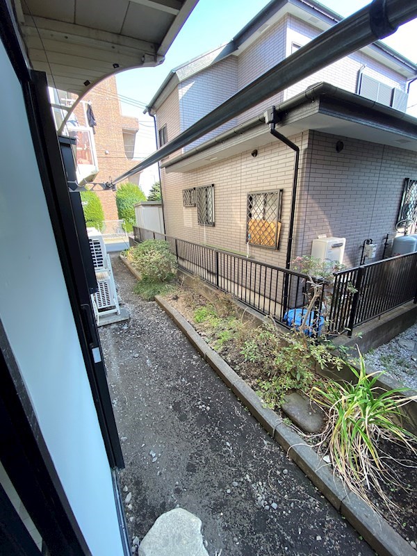 ハイツクラシマ２ ベランダ