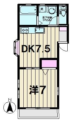 メゾン・ＹＳ 101号室 間取り