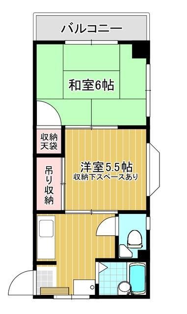 サンビーム 301号室 間取り