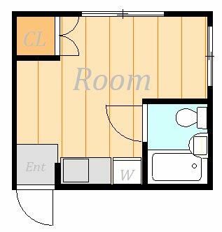 サニースクエア 102号室 間取り