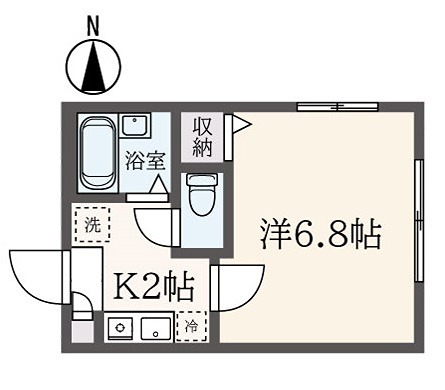 エトワールC 301号室 間取り