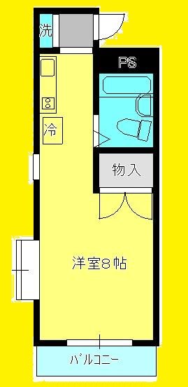 サンライズテラス橋本 301号室 間取り