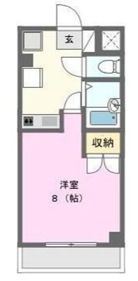 サーティーフォービル 402号室 間取り