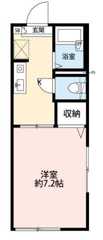ヒルズ永山 102号室 間取り