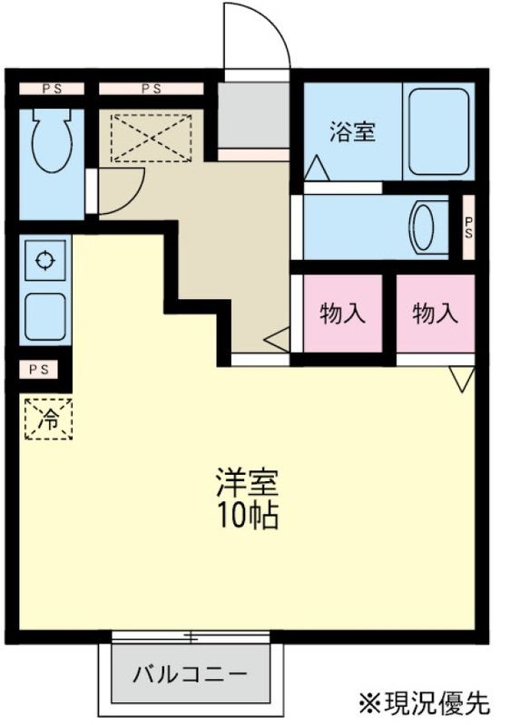 カーサベルデ 205号室 間取り