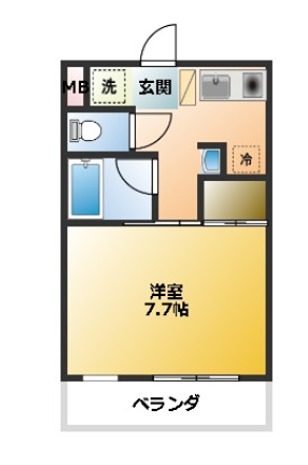 C's 27 IRISAWA 203号室 間取り