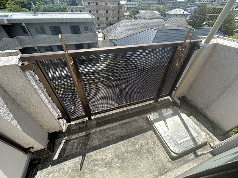 来夢一番館 ベランダ