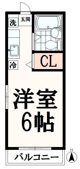 中屋ビル 301号室 間取り