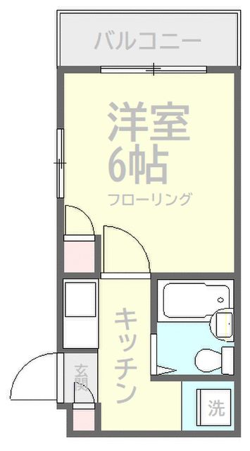 フレンドポート橋本第2 206号室 間取り