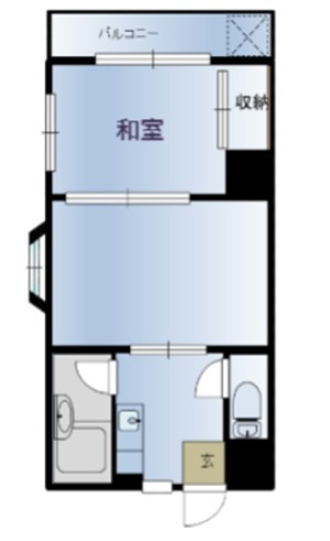 チェリーハイツ 203号室 間取り
