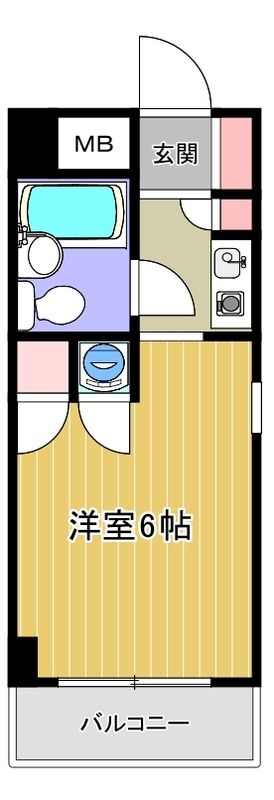 ライオンズマンション相模原第6 503号室 間取り