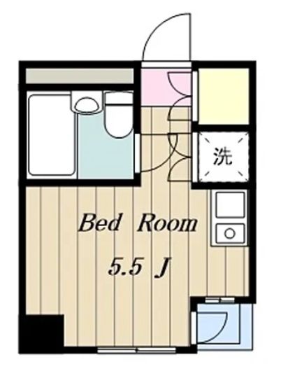 朝日プラザ南橋本 303号室 間取り