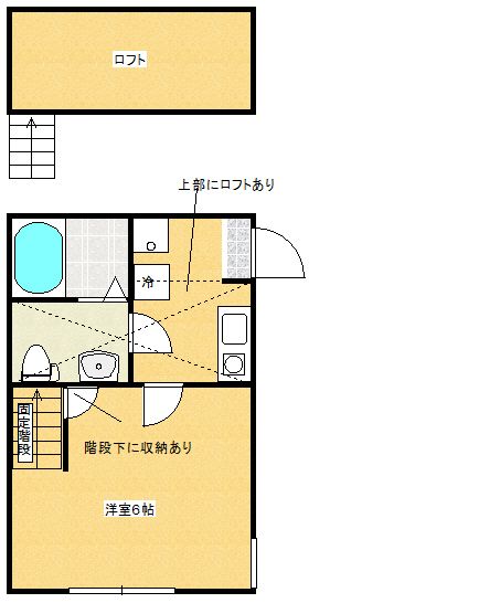 YOU橋本 203号室 間取り