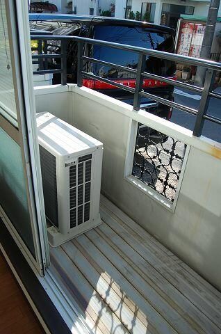 キャッスルマスダ ベランダ