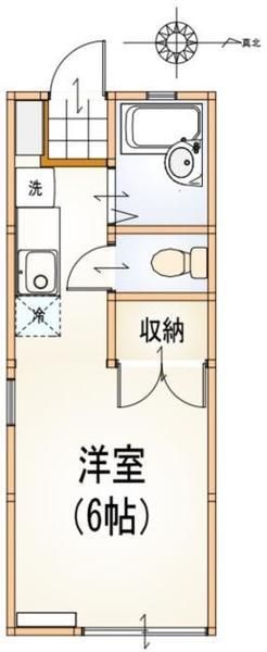 ブルーベル南大沢 101号室 間取り