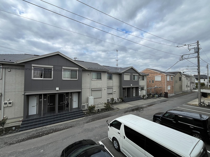 サンハイツ（リノベ済） ベランダ