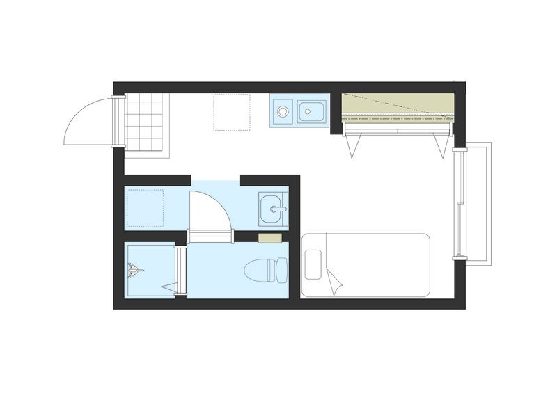 SiestaVilla橋本Verde 303号室 間取り