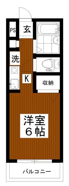 ワンダーランドＢ １階部分号室 間取り
