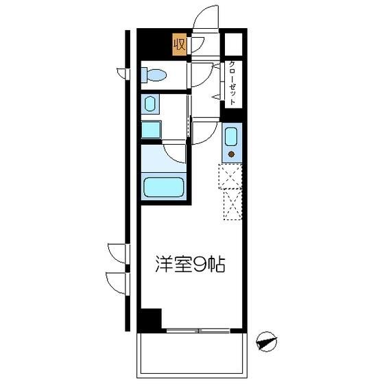 レイール 103号室 間取り