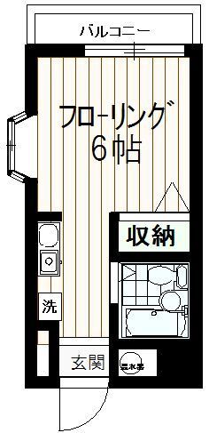 エーリフローレンスB 101号室 間取り