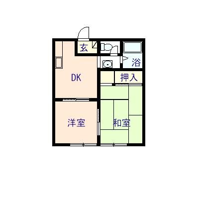 ファミール青山 103号室 間取り