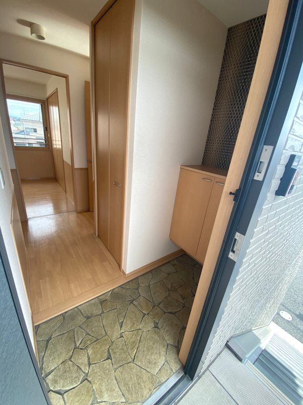 パールハイム 玄関