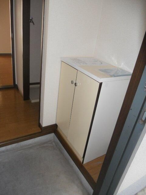 パークハイツスイメイ 玄関