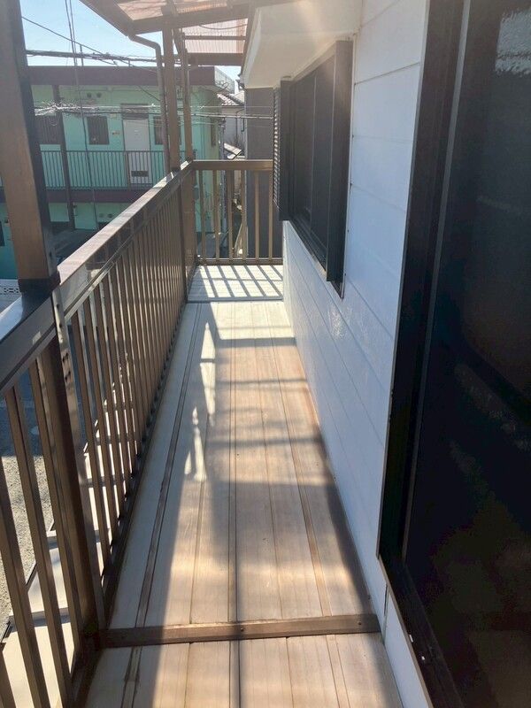 相模原市緑区町屋貸家 ベランダ