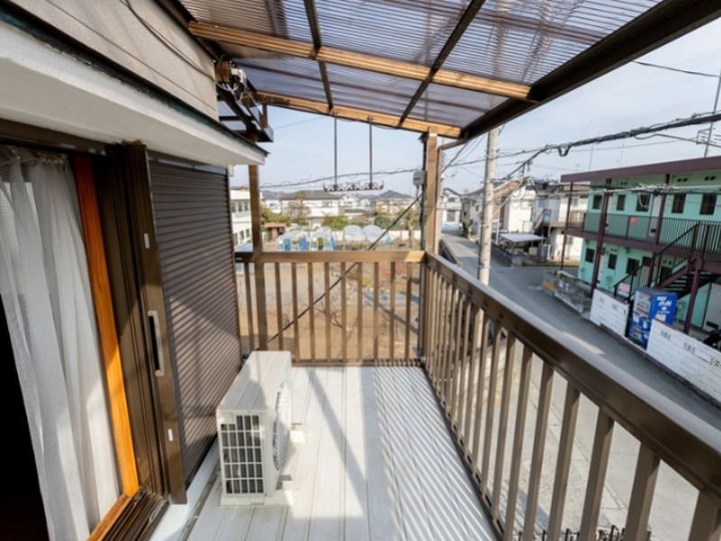 相模原市緑区町屋貸家 ベランダ