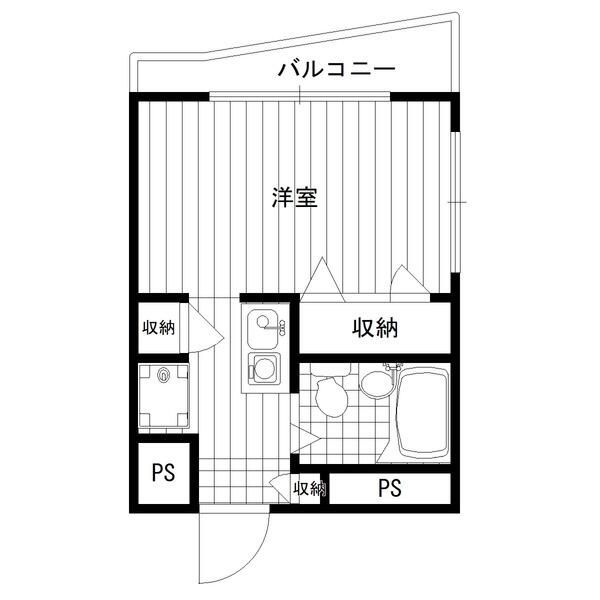 南橋本レジデンス 601号室 間取り