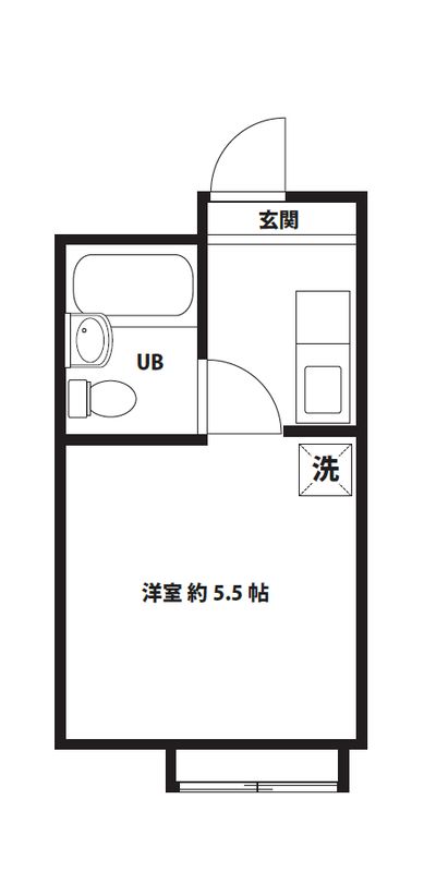 ウイング相模原Ⅱ 101号室 間取り