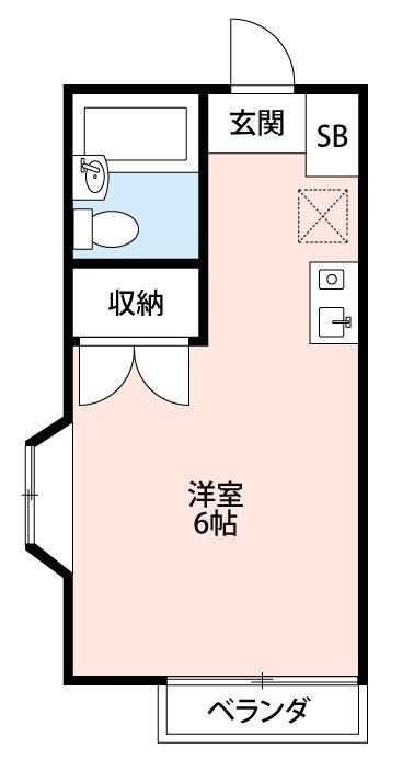 パティオ橋本 201号室 間取り