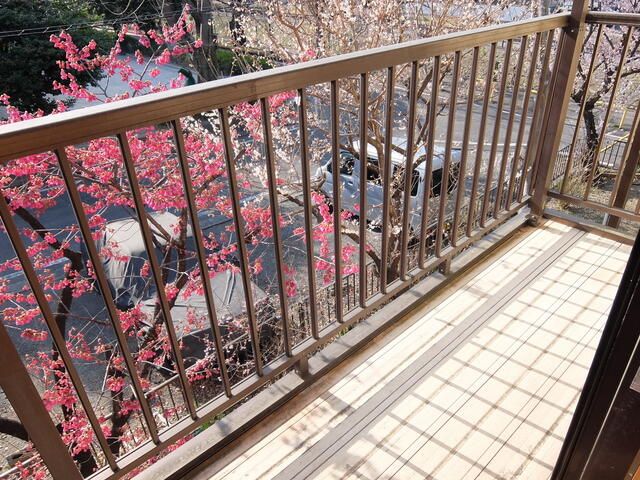 フローラルカネコ ベランダ