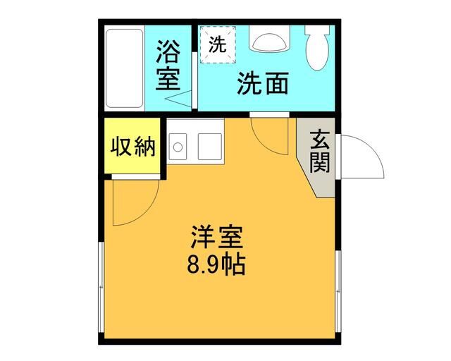 セレーノプリモⅠ 102号室 間取り