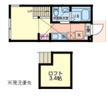 リベルテ橋本 202号室 間取り